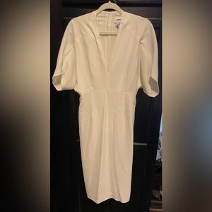 narcisco Rodriguez for Zara elegant white midi dress